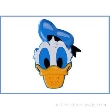 5V Blue Donald Duck Cartoon ABS Power Bank , Battery Chargi